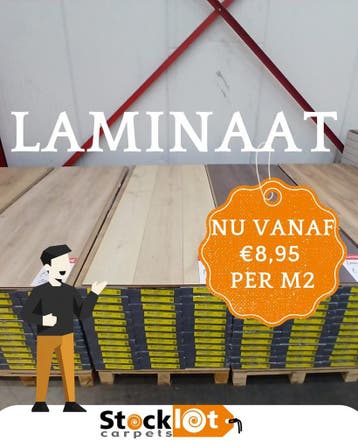 Goedkoopste laminaat!, 50 tot 150 cm, Nieuw, Ophalen of Verzenden, 10 tot 30 cm