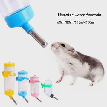 Automatische Drinkfles voor Hamsters & Kleine Huisdieren - D, Verzenden, Nieuw
