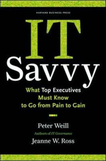 IT Savvy - Peter Weill 9781422181010, Verzenden, Gelezen, Peter Weill