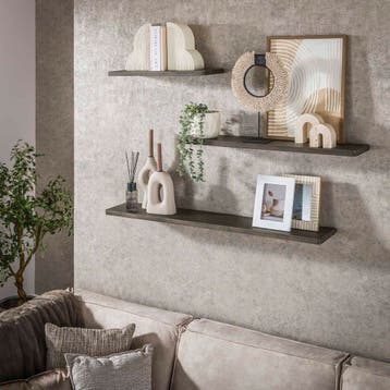 3-delig wandschap set Isa brons, Huis en Inrichting, Verzenden, Nieuw