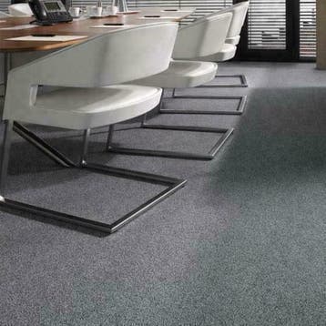 Slijtvast Antraciet Projecttapijt - LONDON 50, GJ Floors Projects, 200 cm of meer, Rechthoekig, Nieuw