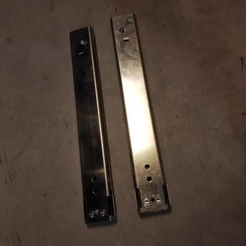 Ladegeleiders 39/81,5 cm - met rem, Ophalen of Verzenden, Nieuw