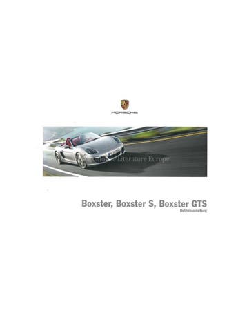 2015 PORSCHE BOXSTER | BOXSTER S | BOXSTER GTS