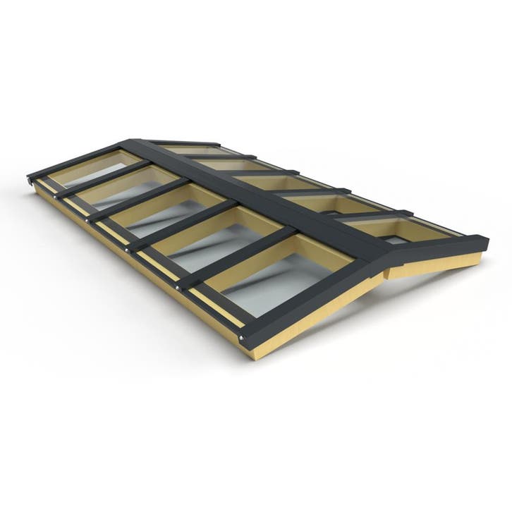 Nu 15% korting op Zelfbouw lichtstraat 10 vak zadeldak 3750x, Doe-het-zelf en Verbouw, Overige Doe-het-zelf en Verbouw, Nieuw