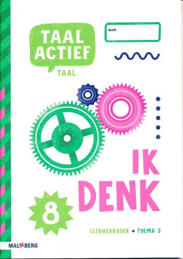 Taal Actief versie 5 Leerwerkboek Taal thema 3 groep 8, Verzenden, Nieuw