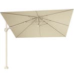Challenger T2 premium parasol 300x300 cm sandstone champagne, Tuin en Terras, Parasols, Ophalen of Verzenden, Nieuw