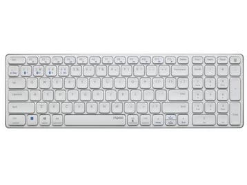 Veiling - Rapoo E9700M Bluetooth Toetsenbord QWERTZ, Computers en Software, Gebruikt