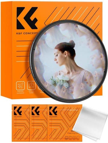 K&F Concept 58mm Kaleidoscope Nano-B filter refractie, Verzenden, Nieuw