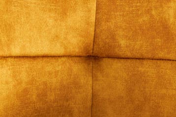 Design barkruk EUPHORIA mosterdgeel fluweel zwart metalen, Ophalen of Verzenden, Nieuw