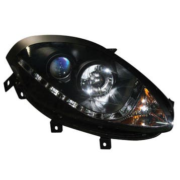 SK-Import Koplampen DRL Black Housing Fiat Bravo, Ophalen of Verzenden, Nieuw, Fiat