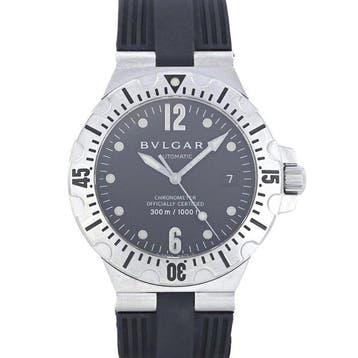 Bvlgari - Diagono Scuba Date - Zonder minimumprijs - SD40S -, Nieuw