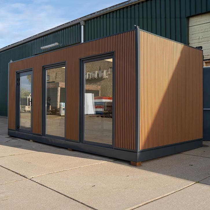Buitenkantoor 6x3 Milaan - Bestel Snel - Actie!, Zakelijke goederen, Machines en Bouw | Keten en Containers