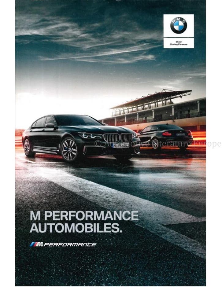2017 BMW M PROGRAMMA BROCHURE ENGELS, Boeken, Auto's | Folders en Tijdschriften, BMW