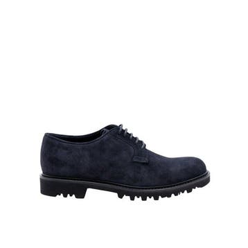 GIORGIO ARMANI - 6.5 UK - 40.5 IT - Derby Shoes Lug-Sole, Nieuw