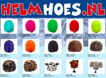 HelmHoes ski helmcover Helm Hoes ski helm cover wintersport, Nieuw