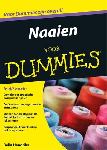 Voor Dummies   Naaien voor Dummies 9789045350080, Boeken, Zo goed als nieuw