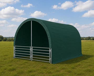 RTE - 8112 - Dierenverblijf / cattle tent...