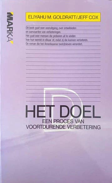 Doel - Goldratt, Verzenden, Gelezen