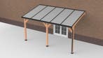 Douglas Terrasoverkapping Zwart Polycarbonaat Opaal, Nieuw
