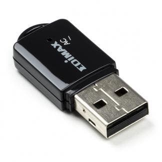 WiFi dongle - Edimax (USB A, Dual band, 2.4/5 GHz, AC600), Computers en Software, Verzenden, Nieuw
