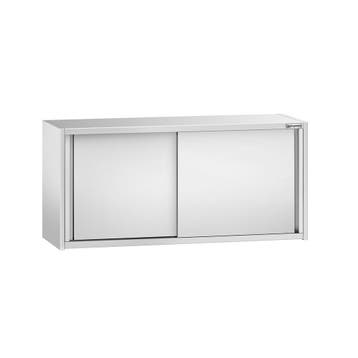 GGM Gastro | RVS wandkast PREMIUM - 1400x400x650mm - met |, Verzenden, Nieuw in verpakking, RVS Meubilair