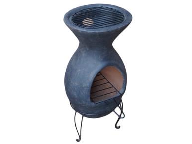 Sol-y-Yo Barbecue terrashaard Acapulco grijs ø46/100 cm, Tuin en Terras, Tuinhaarden, Nieuw, Verzenden