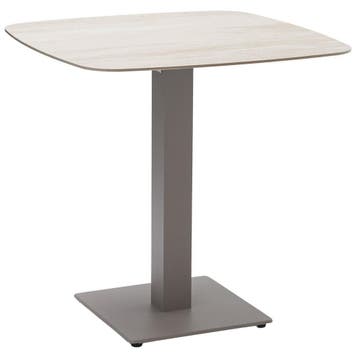 Garden Impressions Tobi bistro tuintafel 75x75 cm - taupe, Verzenden, Nieuw