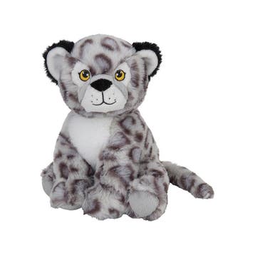 Sneeuw luipaard knuffel - pluche - 19 cm - dierencadeau, Verzenden, Nieuw