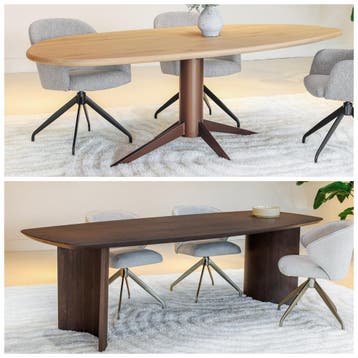Ontwerp je eigen droomtafel | EIKEN (deens)ovaal,rond, recht, Verzenden, Nieuw, Overige materialen