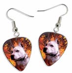 Plectrum ketting of sleutelhanger van een Pitbull hond, Ophalen of Verzenden, Nieuw