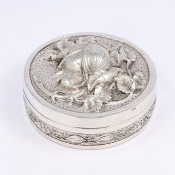 Antonio Francisco de Calvalho - Doos - .833 zilver, Antiek en Kunst