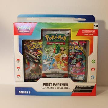 Pokémon - 1 Box - First Partner Illustration Collection -, Nieuw