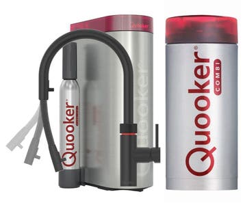 Quooker COMBI FLEX Zwart + CUBE | Kokend, Gekoeld & Bruisend, Ophalen of Verzenden, Nieuw