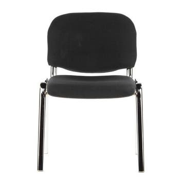 Vergaderstoel | Polyester | Zwart | Ergonomisch, Verzenden, Nieuw
