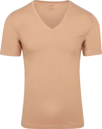 OLYMP V-Hals Onzichtbaar Ondershirt maat XL Heren, Kleding | Heren, OLYMP, Verzenden, Beige, Maat 56/58 (XL)