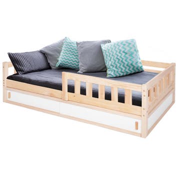 Kinderbed  - Veiligheid - Kasten - Hout - Lichtbruin - 160, Ophalen of Verzenden, Nieuw