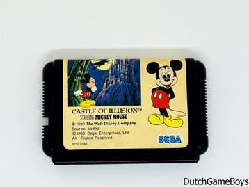 Sega Megadrive - Castle Of Illusion - Starring Mickey Mouse, Spelcomputers en Games, Verzenden, Gebruikt