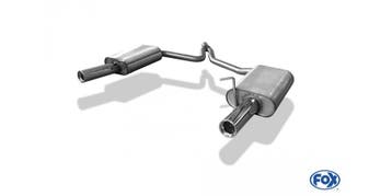 FOX Audi A4 type B6 diesel einddemper rechts/links - 1x76 ty, Auto-onderdelen, Uitlaatsystemen, Verzenden, Nieuw