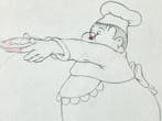 Walt Disney - Olivier Hardy Animatietekening - Mother Goose, Nieuw