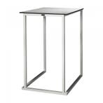 Statafel | Aluminium/Volkern | Wit | 70 x 70 x 110 cm, Verzenden, Nieuw in verpakking