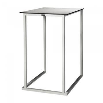 Statafel | Aluminium/Volkern | Wit | 70 x 70 x 110 cm, Verzenden, Nieuw in verpakking