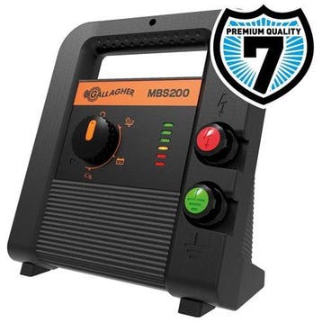 Gallagher accu apparaat MBS200 multi power - 1,5 Joule, Ophalen of Verzenden, Nieuw