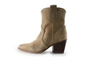 Manfield Cowboy laarzen in maat 38 Beige, Verzenden, Beige, Zo goed als nieuw, Manfield