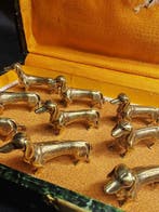 Messensteun (12) - Metaal, Antiek en Kunst, Antiek | Meubels | Tafels