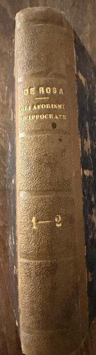 Gennaro De Rosa - Gli Aforismi dIppocrate illustrati della, Antiek en Kunst, Antiek | Boeken en Bijbels