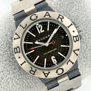 Bvlgari - Diagono - TI38TA - Heren - 2006, Nieuw