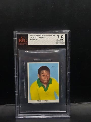 1962/63 San Giorgio Calciatori Di Tutto Il Mondo Pelé #10 -, Nieuw