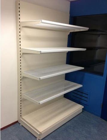 Tego Wandstelling, Winkelstelling, Draadstelling 125cm, Gebruikt