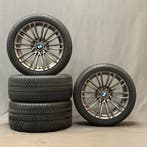 BMW M5 F10 19 inch Styling 345M Velgen Michelin Winterbanden, 19 inch, Gebruikt, 295 mm, Banden en Velgen