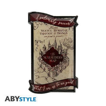 Harry Potter Marauders Map Premium Magneet, Ophalen of Verzenden, Nieuw